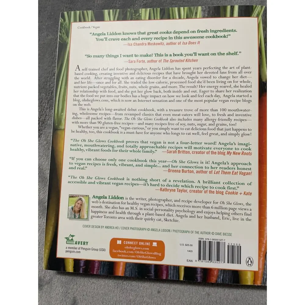 The Oh She Glows Cookbook by Angela Liddon
